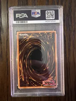 Yu-Gi-Oh! TCG 2003 Booster Tin 007 Dark Magician PSA 8 - Image 2