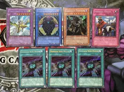 Yu-Gi-Oh! 7x OG Secret Rare Gaia, Magier Des Chaos OG LOB PP01 IOC MFC PSV - Image 1