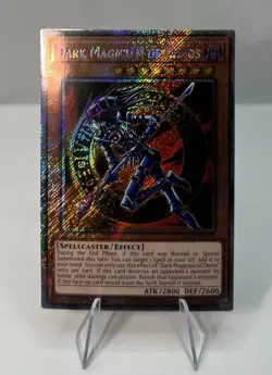 YUGIOH - DARK MAGICIAN OF CHAOS - RA03-EN134 - 1ST EDITION -PLATINUM SECRET RARE - Image 3