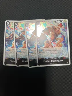 ONE PIECE Pirates Docking Six OP15-088 R ENGLISH PLAYSET - Image 1