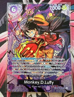 One Piece Monkey D. Luffy ST26-005 OP-15 SP - Image 1