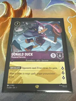 1x Donald Duck - Flustered Sorcerer - 73/204 - Legendary NM-Mint Disney Lorcana: - Image 1