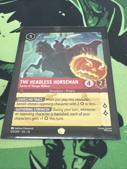 Disney Lorcana Whispers In The Well ~ The Headless Horseman 125/204 Legendary - Image 1