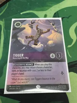 Tigger - Bouncing All the Way - Epic - Winterspell #208 - Disney - Lorcana - NM - Image 1