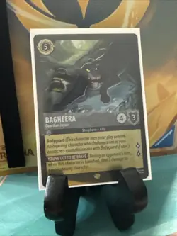 Disney Lorcana Bagheera Guardian Jaguar 198/204 Archazia's Island Foil - Image 1