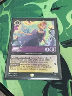 Disney Lorcana Anna - Soothing Sister Winterspell Legendary #50/204 NM - Image 1