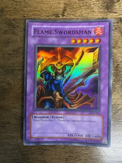 Flame Swordsman LOB-003 The Legend of Blue Eyes White Dragon Unlimited LP+ - Image 1