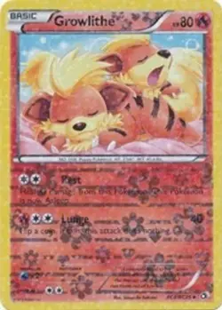 Growlithe (#RC4/RC25) - Holof Legendary Treasures: Radiant Collection HP Pokemon - Image 1