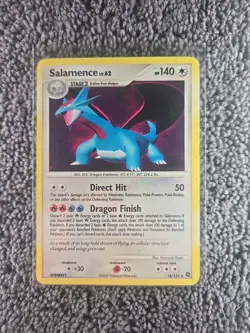 Pokemon TCG Salamence Reverse Holo Card 18/132 Secret Wonders - Image 1