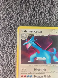 Pokemon TCG Salamence Reverse Holo Card 18/132 Secret Wonders - Image 2