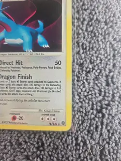 Pokemon TCG Salamence Reverse Holo Card 18/132 Secret Wonders - Image 4