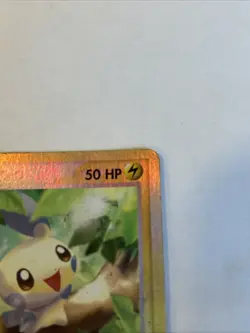 Pokemon TCG 2003 EX Dragons Minun Reverse Holo Card 7/97 - Image 5