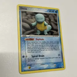Pokemon Ditto (Squirtle) Ex Delta Species Set Card 64/113 NM - Image 1