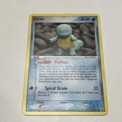 Pokemon Ditto (Squirtle) Ex Delta Species Set Card 64/113 NM - Image 2