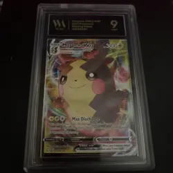 Pokemon TCG Morpeko VMAX Shining Fates Holo Ultra Rare - Image 1