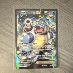 Pokemon Blastoise EX Promo Holo XY122 XY Card English Basic 180HP - Image 1