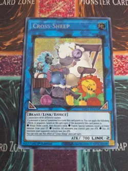 Yu-Gi-Oh! Cross-Sheep MP21-EN018 Prismatic Secret Rare 1st Edition Near Mint a1/ - Image 1