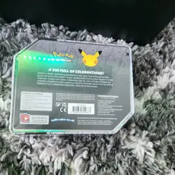 Pokemon 25th Anniversary Celebrations Tin - Lance’s Charizard V - Sealed - Image 2