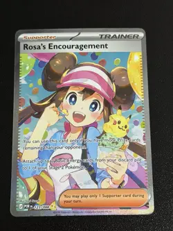 Rosa's Encouragement 127/088 SIR Perfect Order Pokemon TCG READY TO SHIP - Image 1