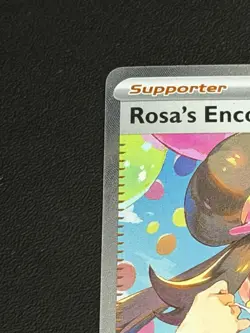 Rosa's Encouragement 127/088 SIR Perfect Order Pokemon TCG READY TO SHIP - Image 2