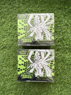 Lot Of 2 - Pokemon TCG Perfect Order Pokemon Center ETB Elite Trainer Box SEALED - Image 1