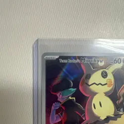 Pokemon Team Rocket's Mimikyu Full Art Holo Rare ASC 238/217 Psychic Basic - Image 2