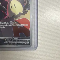 Pokemon Team Rocket's Mimikyu Full Art Holo Rare ASC 238/217 Psychic Basic - Image 4