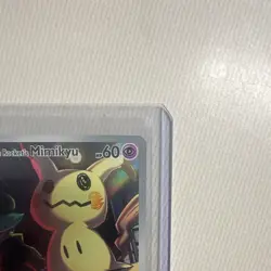 Pokemon Team Rocket's Mimikyu Full Art Holo Rare ASC 238/217 Psychic Basic - Image 5
