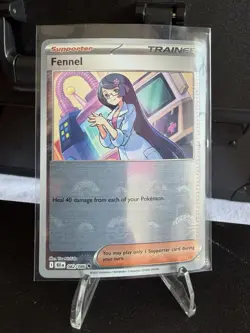 Fennel 082/86 | Uncommon Pokeball Reverse Holo | Black Bolt | NM | Pokemon - Image 1
