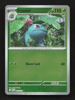 Ivysaur 002/132 Common Mega Evolution Pokemon Reverse Holo Near Mint - Image 1