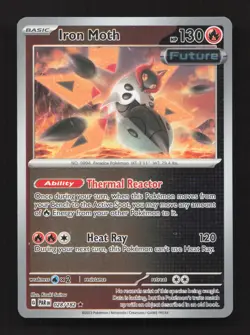 Iron Moth (Non-Holo) 28/182 Rare Deck Exclusives Pokemon Reverse Holo Near Mint - Image 1