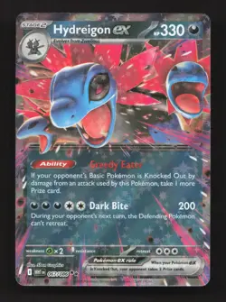 Hydreigon ex 067/086 Double Rare White Flare Pokemon Near Mint - Image 1