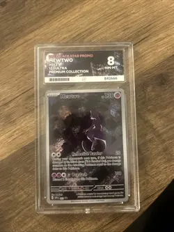 Pokemon TCG Mewtwo SVP052 Black Star Promo Ace 8 - Image 1
