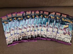13x Pokemon TCG Scarlet and Violet ex Booster Pack Japanese - New Sealed Lot - Image 1