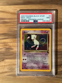 Pokemon Black Star Mew League Promo PSA 9 PSA # 53918520 - Image 1