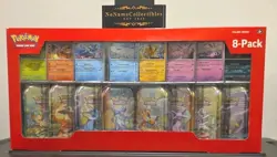 Pokemon TCG: Prismatic Evolutions Costco Mini Tins 8 Pack - New & Sealed - Image 1
