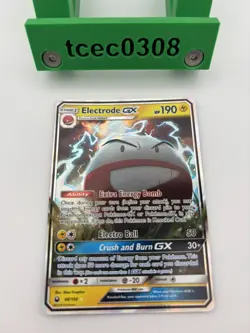 Pokemon Electrode GX - 48/168 - Ultra Rare SM - Celestial Storm - NM - Image 2