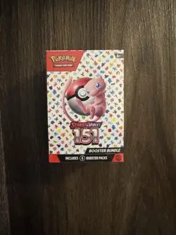 Pokemon Scarlet & Violet 151 Booster Bundle Box Mew English FACTORY SEALED 3lot - Image 1