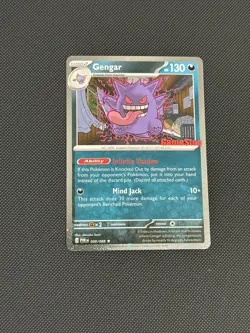 Pokemon Gengar GameStop Stamped Promo Perfect Order - Image 1