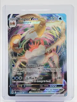 Pokemon TCG Kingler VMAX 029/172 – Brilliant Stars – Ultra Rare – NM - Image 1