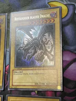 Yu-Gi-Oh! 6x Rotaugiger B. Drache/Red-Eyes B. Dragon SDJ 1.Edition/unl Ultra - Image 4