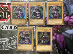 Yu-Gi-Oh! 5x Dunkler Magier / Dark Magician SDY SYE 1.Edition/unl Ultra Super - Image 1
