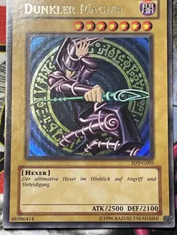Yu-Gi-Oh! 5x Dunkler Magier / Dark Magician SDY SYE 1.Edition/unl Ultra Super - Image 5