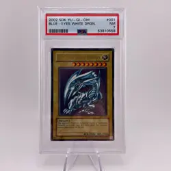 PSA 7 BLUE-EYES WHITE DRAGON 2002 SDK-001 KAIBA DECK Yu-Gi-Oh - Image 2