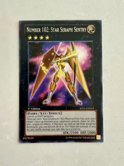 Number 102: Star Seraph Sentry JOTL-EN053 Rare Unlimited VLP 1st Edition - Image 1