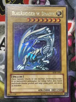 Yu-Gi-Oh! Blauaugiger W. Drache / Blue-Eyes White Dragon SDK SKE 1.Edition/unl - Image 3
