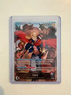 Lucy (Alt Art) OP15-002 L Adventure on KAMI's Island - ONE PIECE Card ENGLISH - Image 1