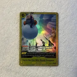 One Piece CCG You're the One Who Should Disappear OP06-115 Rare Alt Art English - Image 1