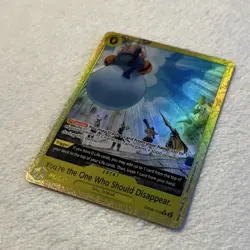 One Piece CCG You're the One Who Should Disappear OP06-115 Rare Alt Art English - Image 2