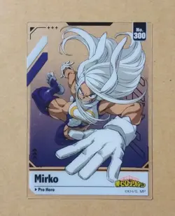 My Hero Academia Clear Card Collection No.300 Mirko - Image 1